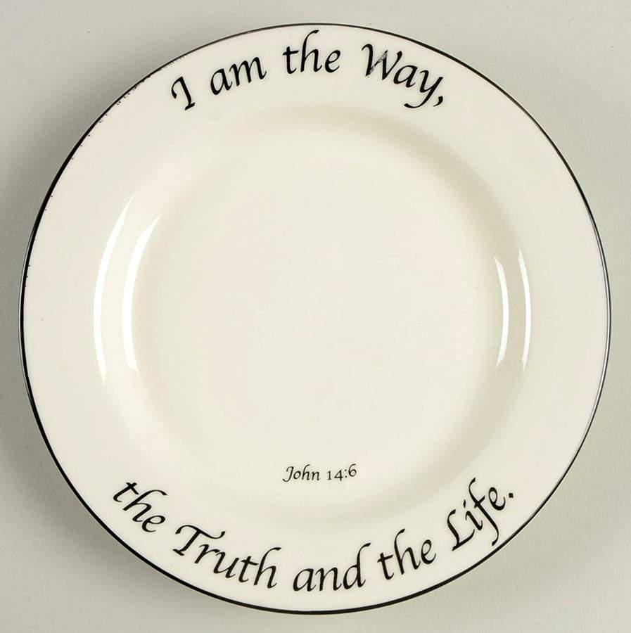 Faith Collection Bread & Butter Plate by Feed on the Word-1