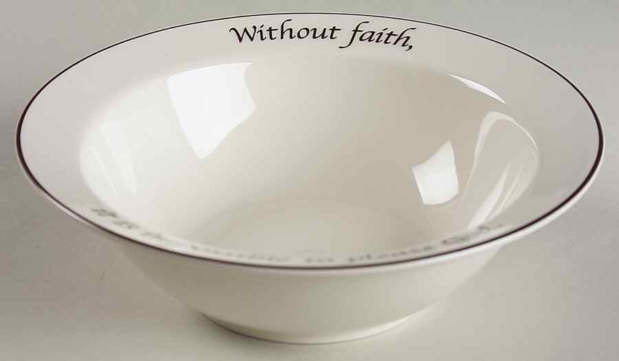 Faith Collection Soup/Cereal Bowl by Feed on the Word-1
