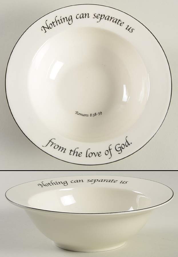 Love Collection Soup/Cereal Bowl by Feed on the Word-1
