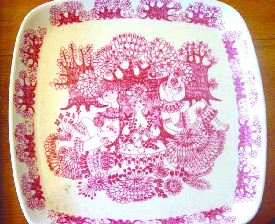 Arden Dessert/Pie Plate by Figgjo (Norway)-1