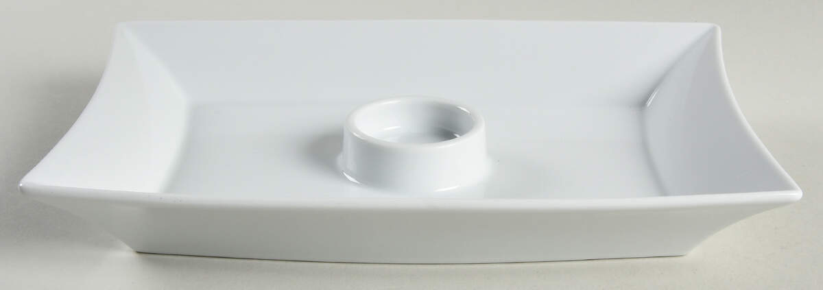 Plaza Chip Bowl/Plate for Chip & Dip Set by Fortessa-1