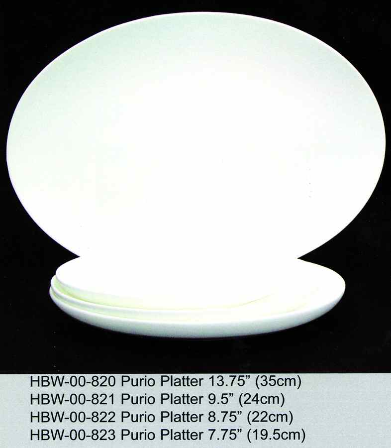 Purio 9" Oval Serving Platter by Fortessa-1