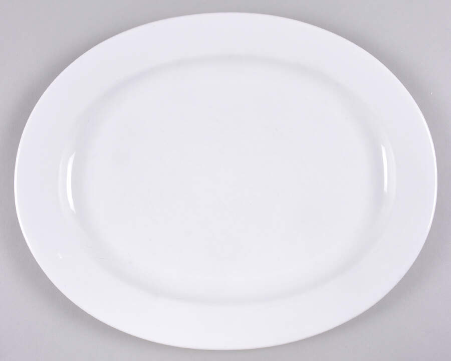 Andromeda 14" Oval Serving Platter by Fortessa-1