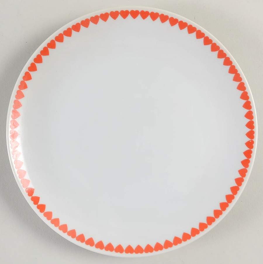 Variations (Hearts) Salad Plate by Fitz & Floyd-1