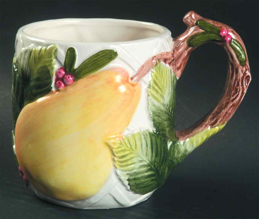 Holiday Pear Mug by Fitz & Floyd-1