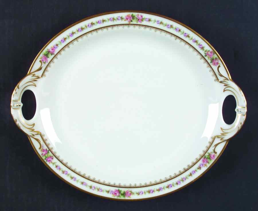FRH7 Handled Cake Plate by Frank Haviland-1