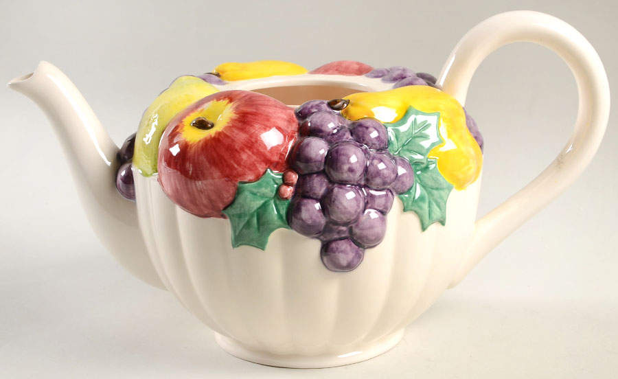 Della Robbia Teapot No Lid by Fitz & Floyd-1