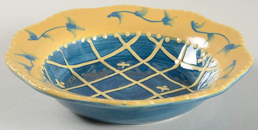 French Country Rim Soup Bowl by Foreside-1