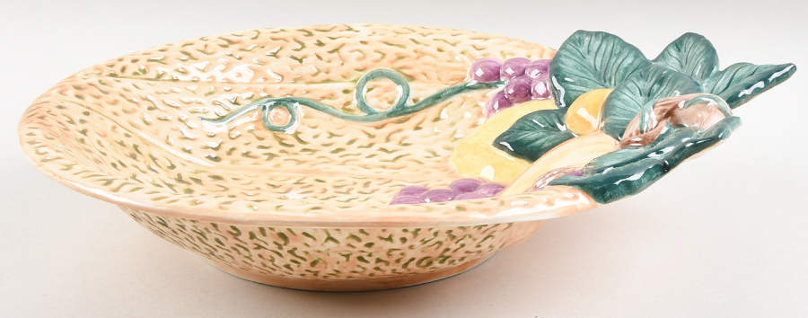 Melons and Fruit 11" Large Salad Serving Bowl by Fitz & Floyd-1