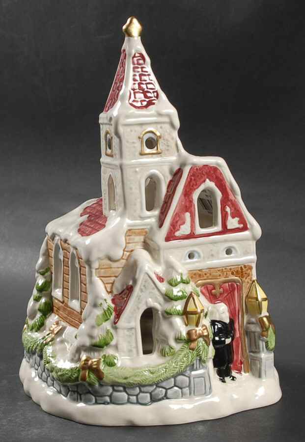A Dickens Christmas Votive Candleholder by Fitz & Floyd-1