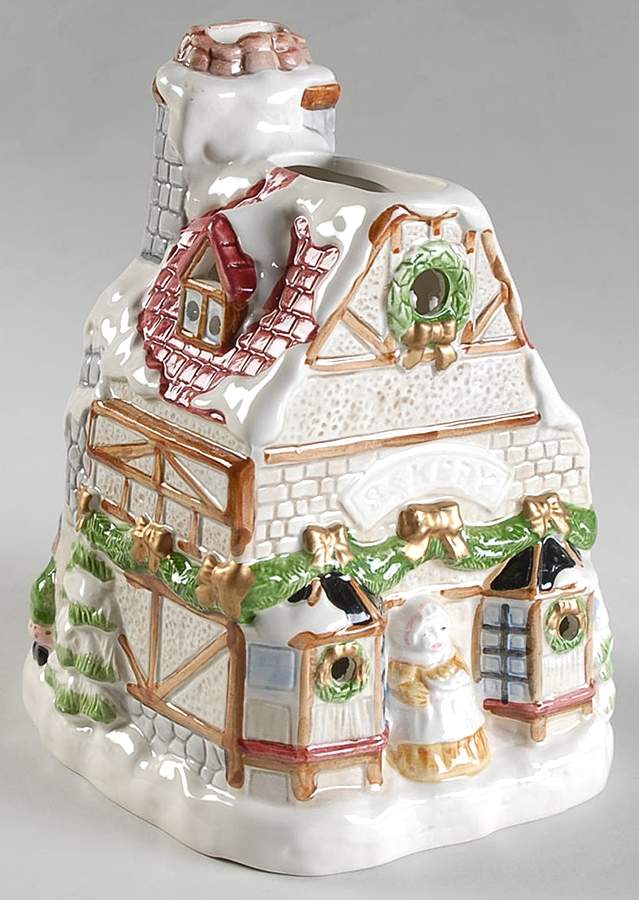 A Dickens Christmas Votive Candleholder by Fitz & Floyd-1