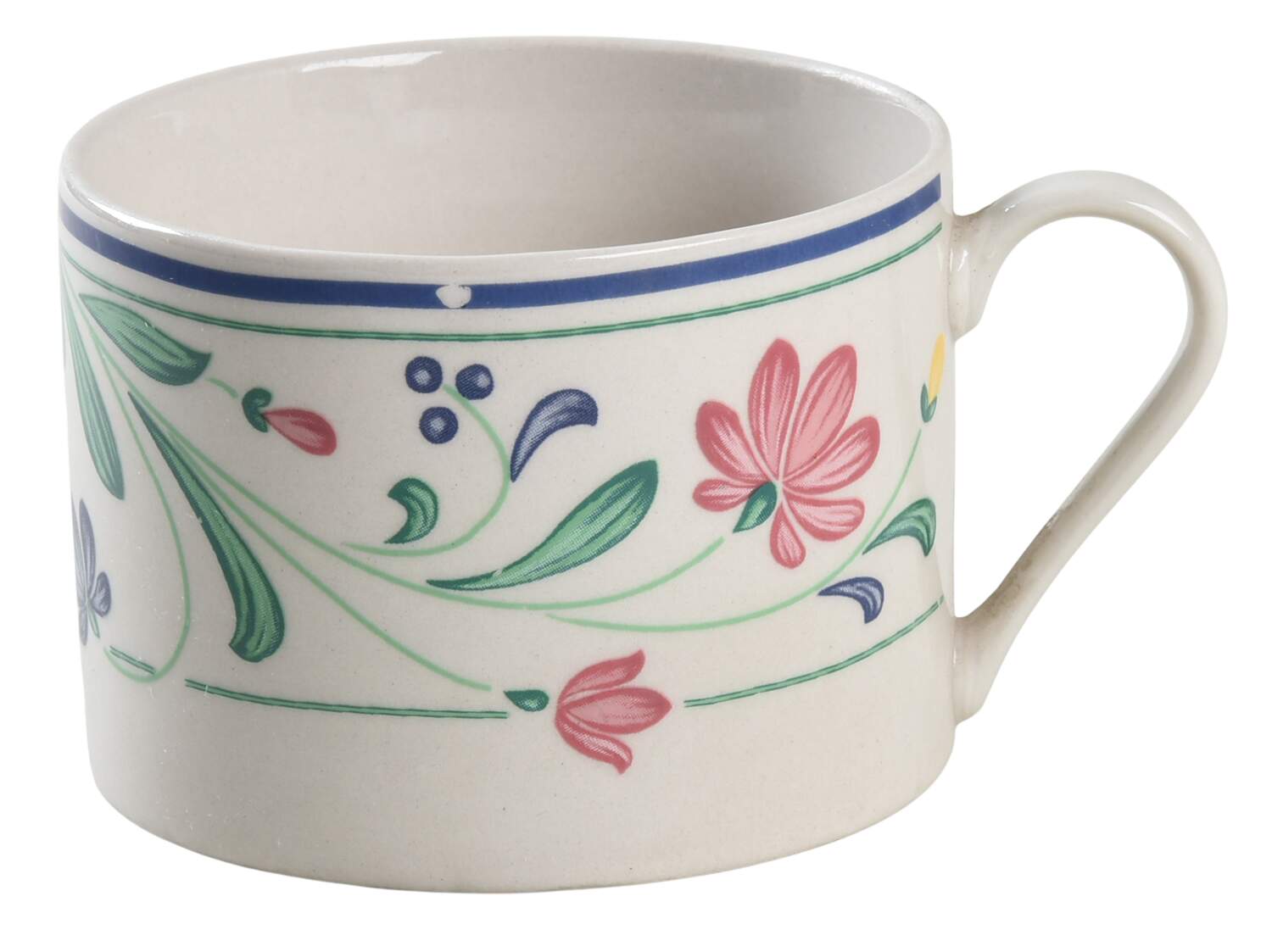 Brandywine (Cream Background) Flat Cup by Farberware-1
