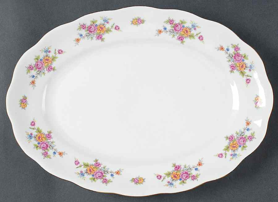 Garlandia 13" Oval Serving Platter by Favolina-Karolina-1