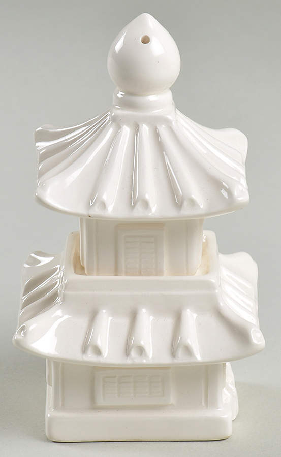Pagoda Stacking Figure Salt & Pepper Set by Fitz & Floyd-1