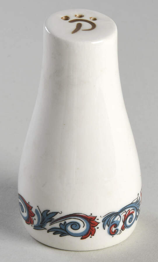 Hardanger Dancers Pepper Shaker by Figgjo (Norway)-1