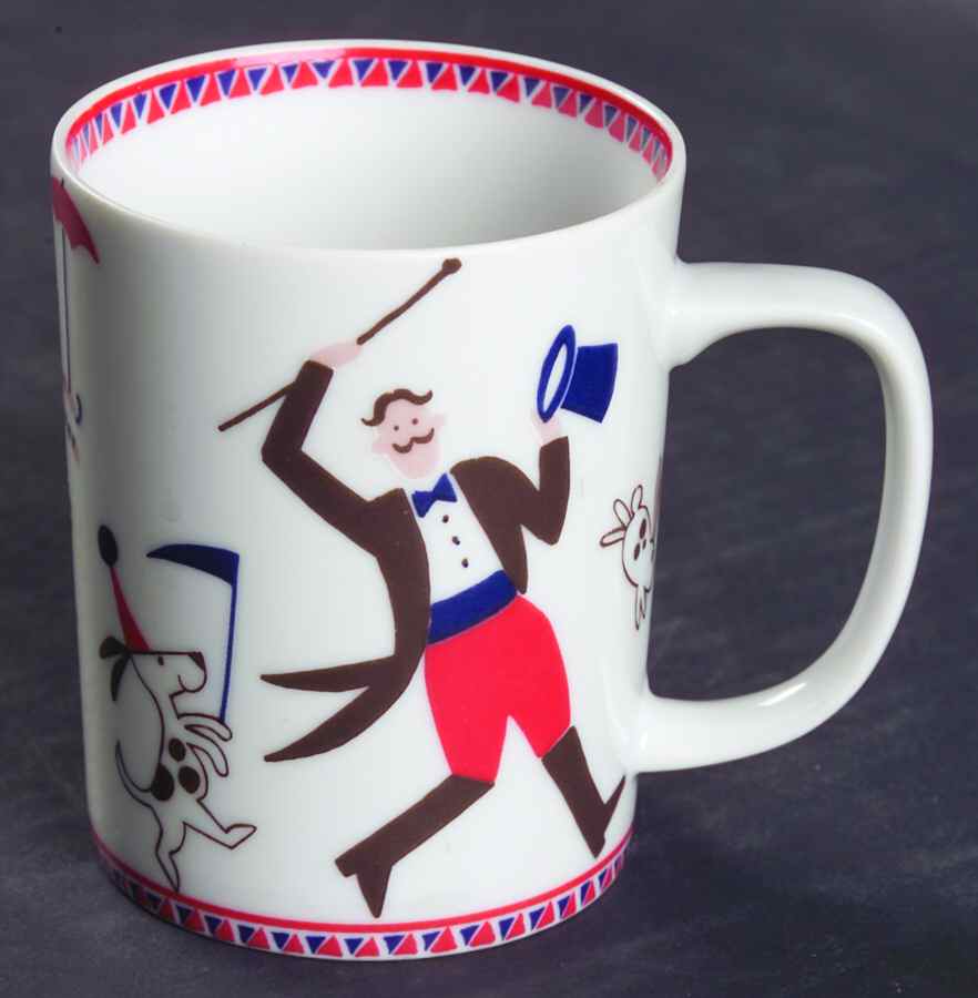 Variations French Circus Mug by Fitz & Floyd-1