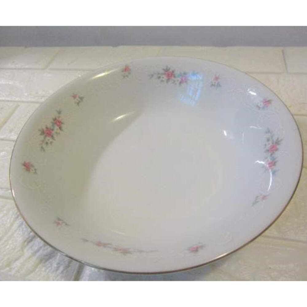 Rosebud 9" Round Vegetable Bowl by Fine China of Japan-1