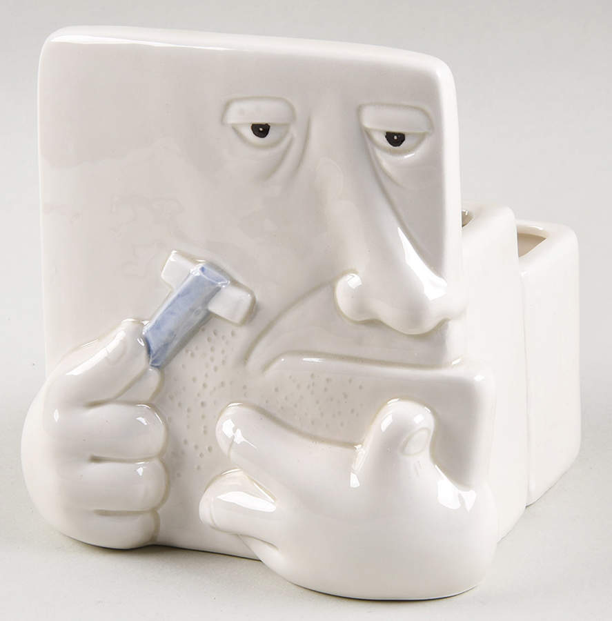 Great Faces Razor Holder by Fitz & Floyd-1