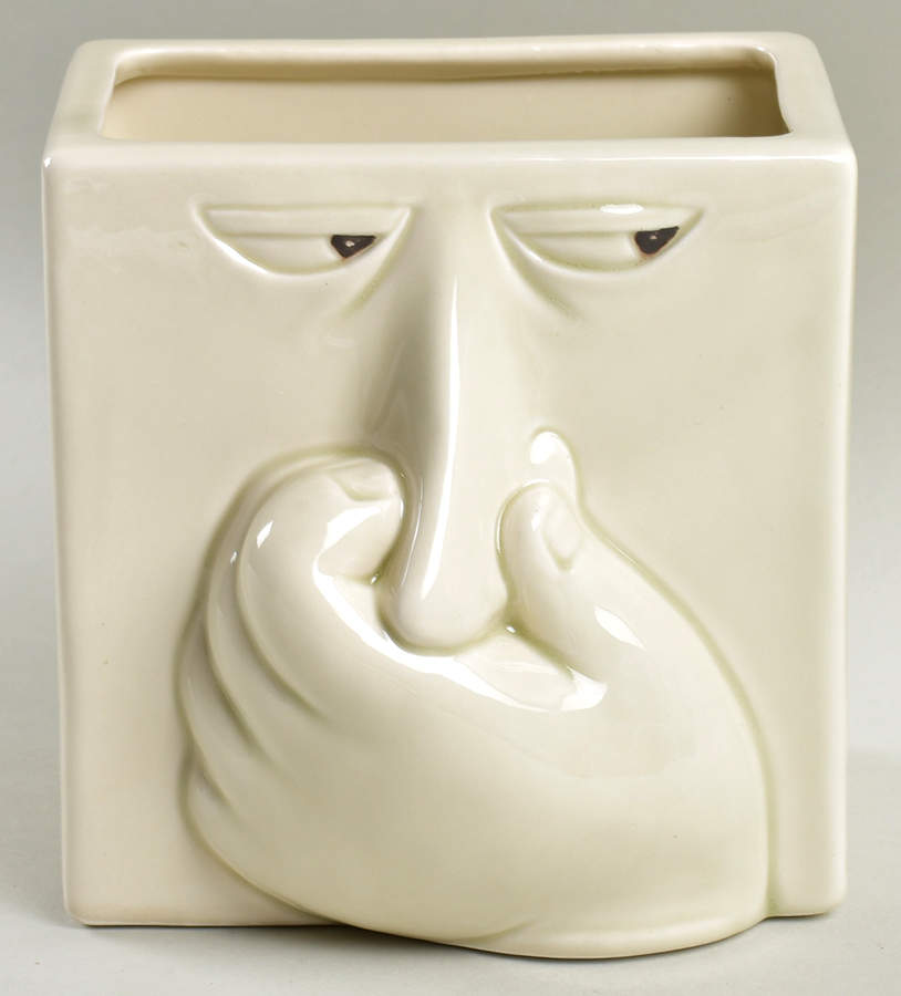Great Faces Refrigerator Baking Soda Box Holder by Fitz & Floyd-1