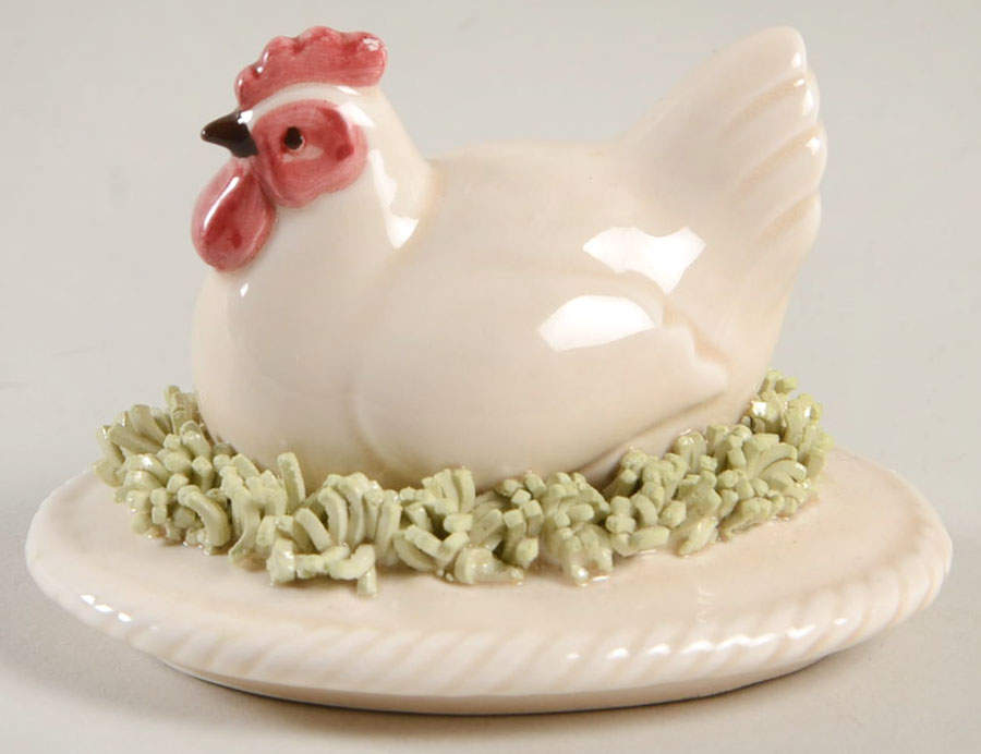 Country Day Lid for Figural Covered Box by Fitz & Floyd-1
