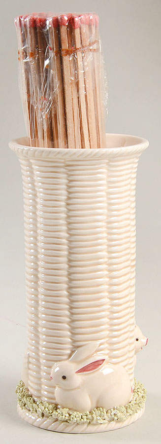 Country Day Matchbox Holder with Strike by Fitz & Floyd-1