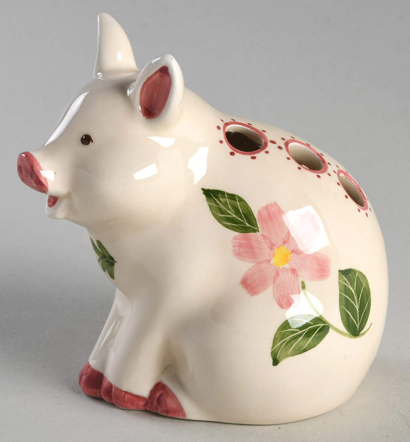 Country Day 3" Flower Holder by Fitz & Floyd-1