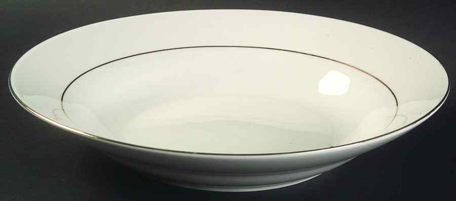 Simplicity Gold (Rim Shape) Coupe Soup Bowl by Farberware-1