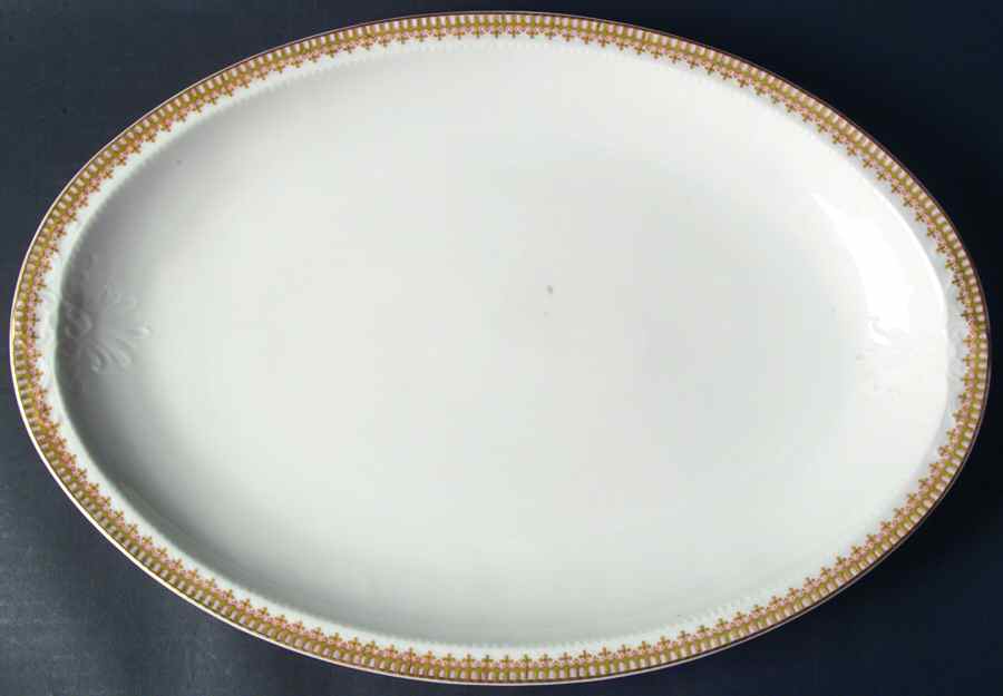 FRH9 16" Oval Serving Platter by Frank Haviland-1