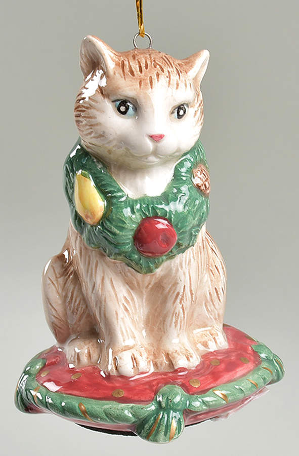 Holiday Cats Ornament by Fitz & Floyd-1