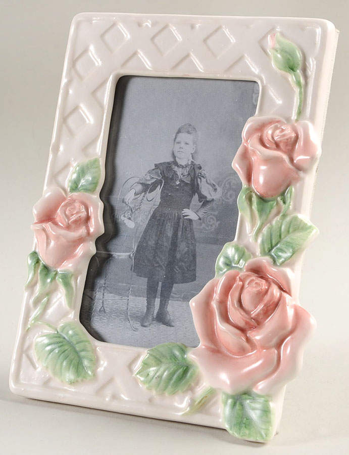 Blushing Rose Frame-Holds 3" x 5" by Fitz & Floyd-1