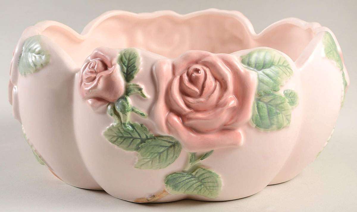 Blushing Rose Small Centerpiece by Fitz & Floyd-1