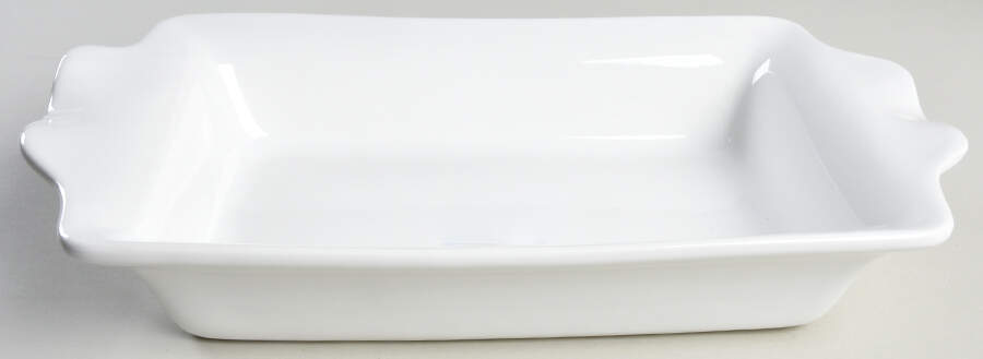 Coronado White 12" Rectangular Baker by Fapor (Portugal)-1