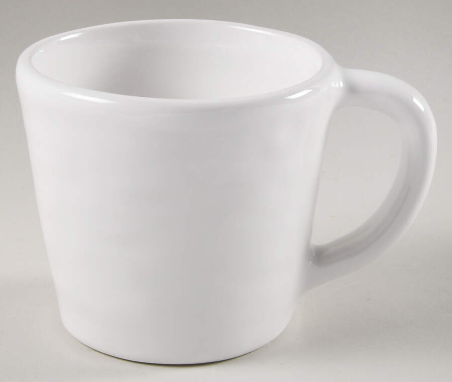 Coronado White Mug by Fapor (Portugal)-1