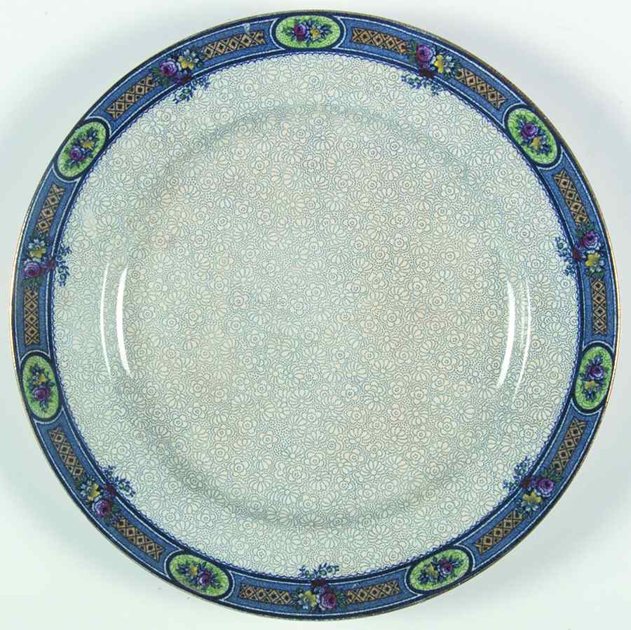 Worcester Dinner Plate by Furnivals-1