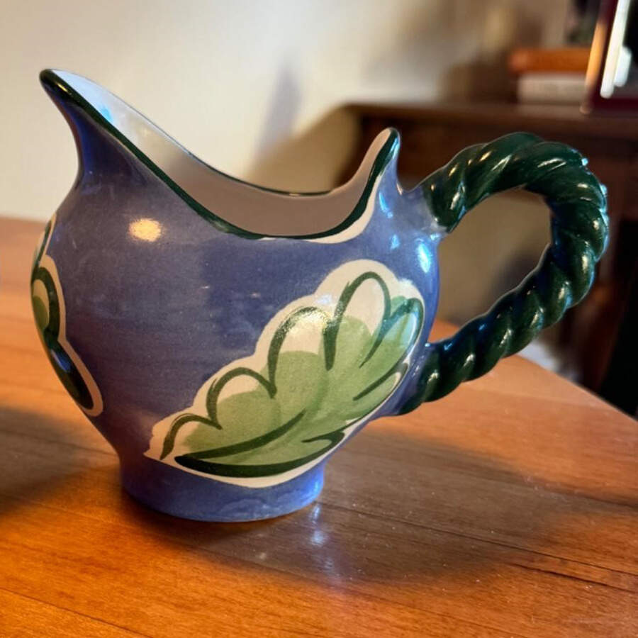Fern Delphinium Creamer by Fioriware-1