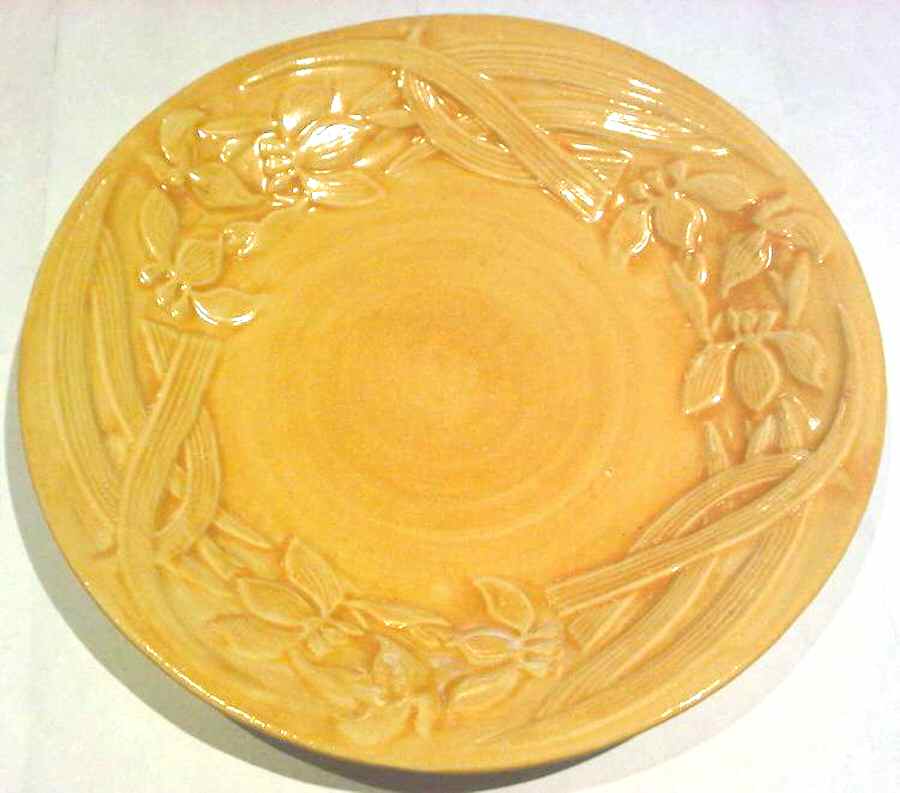 Iris Butter (Yellow) Salad Plate by Fioriware-1