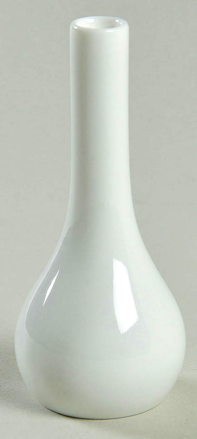 Total Color Spectrum White 3" Mini Bud Vase by Fitz & Floyd-1