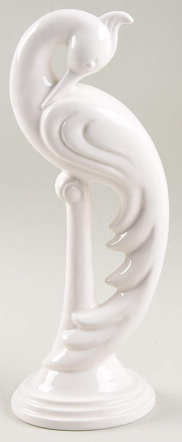 Total Color Spectrum White Bird Figurine by Fitz & Floyd-1