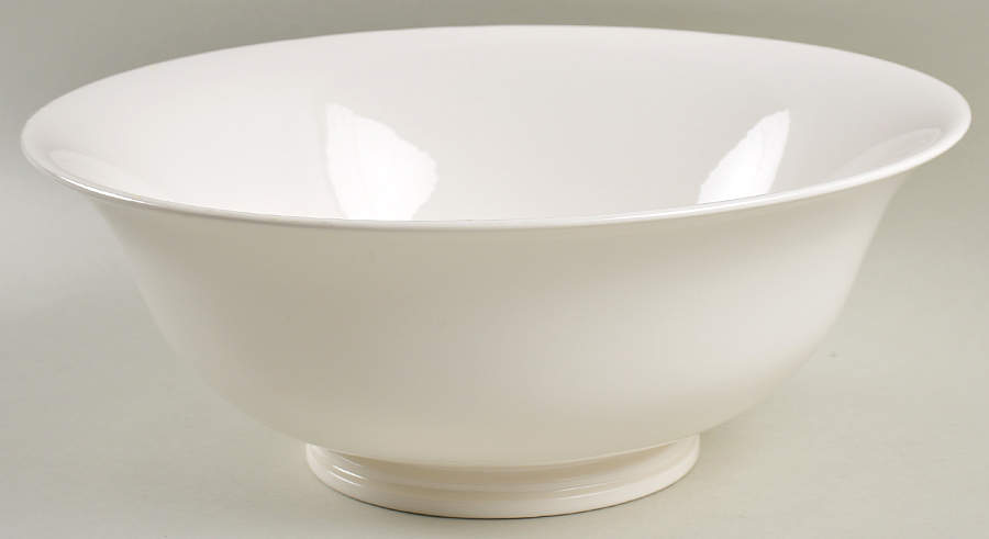Total Color Spectrum White 11" Large Salad Serving Bowl by Fitz & Floyd-1