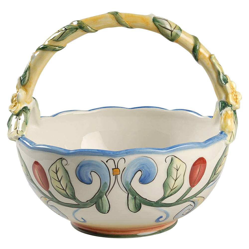 Ricamo Accessories Basket Bowl by Fitz and Floyd-1