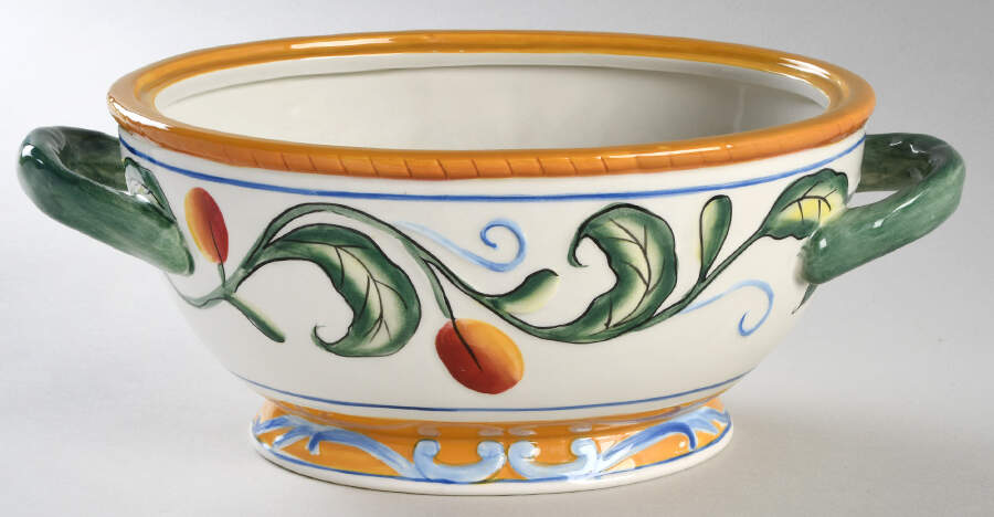 Ricamo Accessories Figural Round Vegetable No Lid by Fitz & Floyd-1