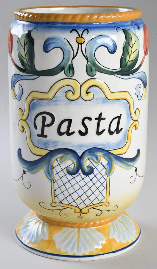 Ricamo Accessories Pasta Jar No Lid by Fitz and Floyd-1