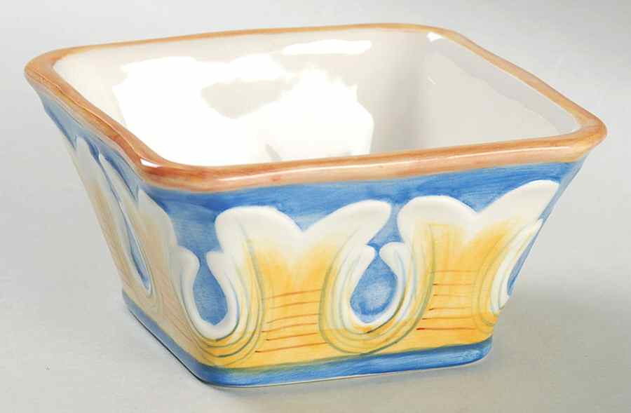 Ricamo Accessories 4" Square Mini Bowl by Fitz and Floyd-1