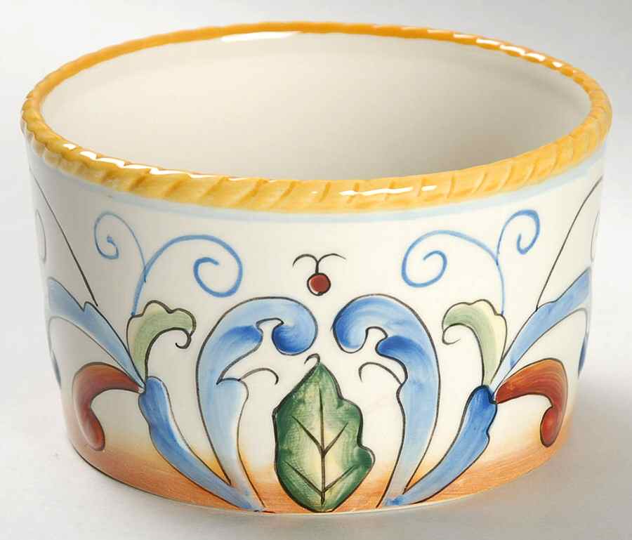 Ricamo Accessories Dip Bowl (for Dip and Spreader) by Fitz and Floyd-1