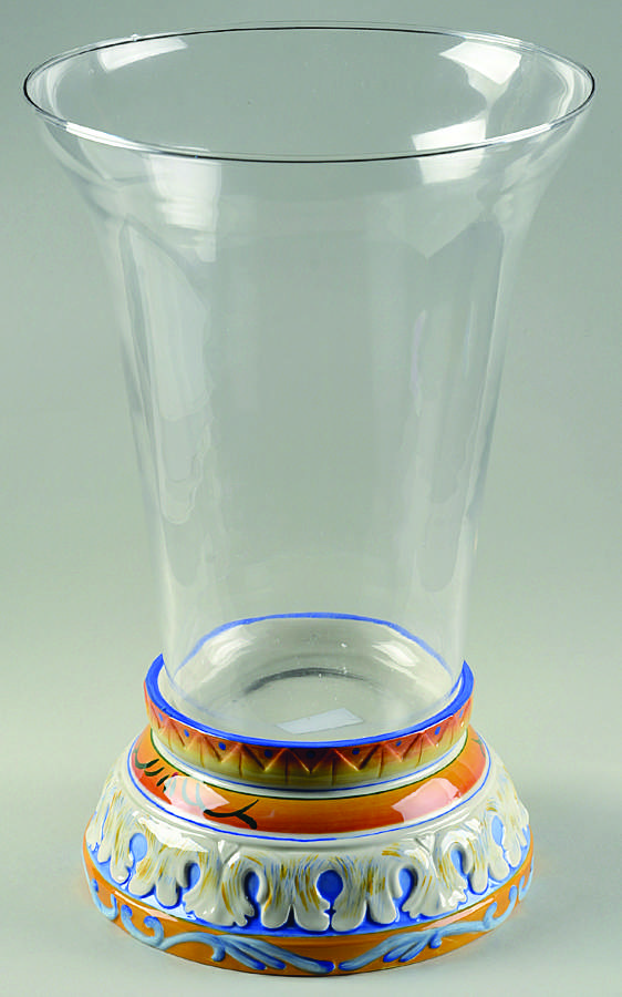 Ricamo Accessories Hurricane Lamp & Globe by Fitz & Floyd-1