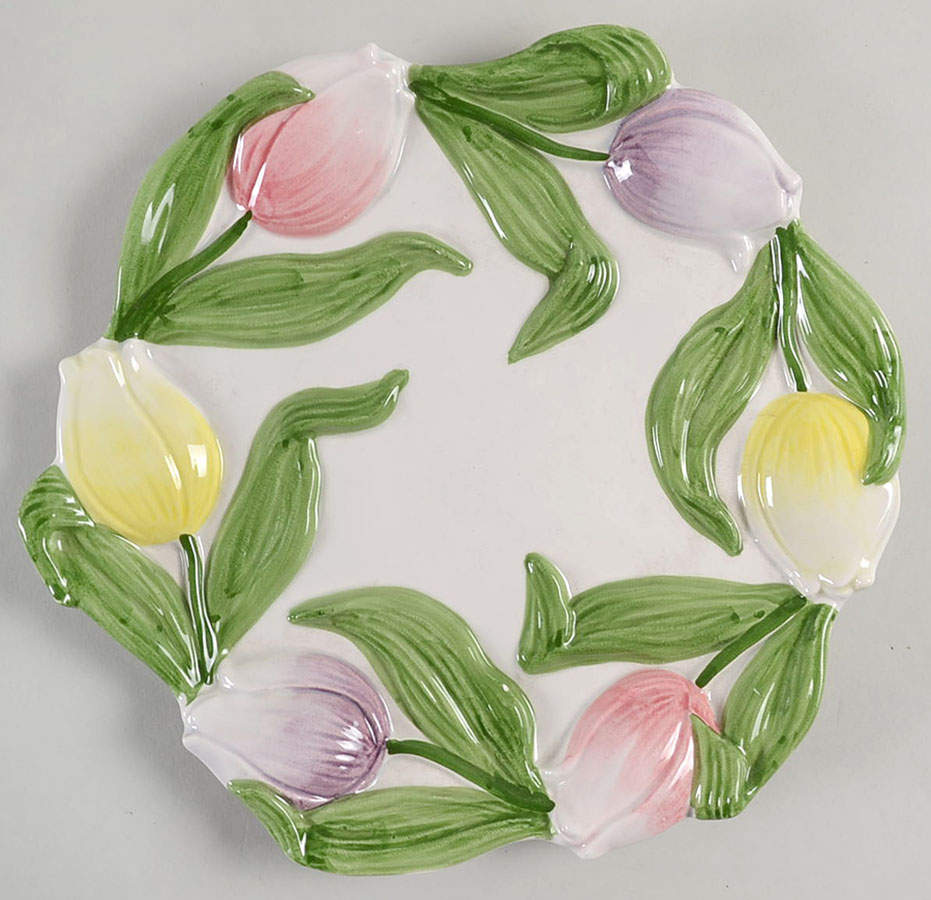 Spring Parade Canape Plate by Fitz & Floyd-1
