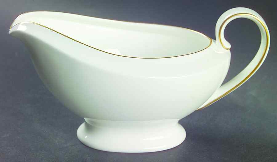Infinity Gold Gravy Boat by Fitz & Floyd-1
