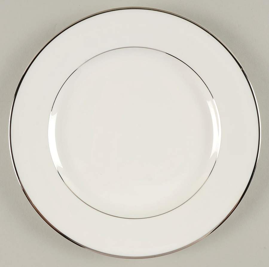 Infinity Platinum Salad Plate by Fitz & Floyd-1