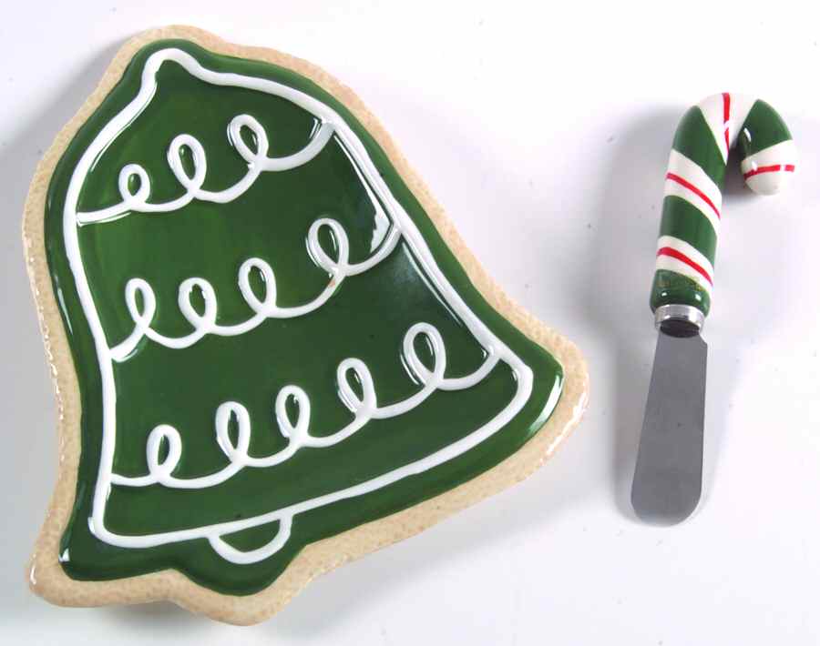 Santa's Kitchen Individual Canape Knife by Fitz & Floyd-1