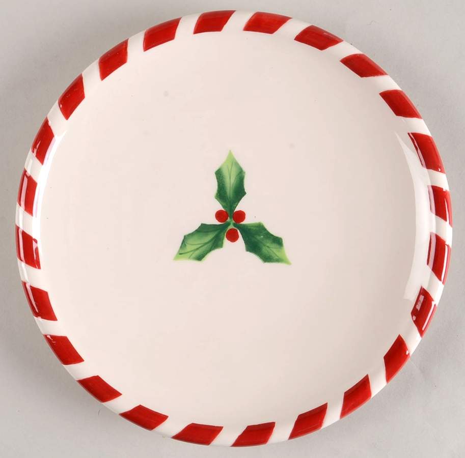 Santa's Kitchen Salad Plate by Fitz and Floyd-1